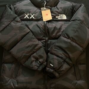 The North Face Charcoal Puffer Jacket